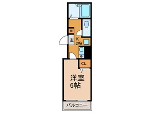 真法院フラットの物件間取画像